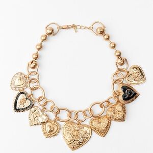 ZARA HEART CHARM NECKLACE